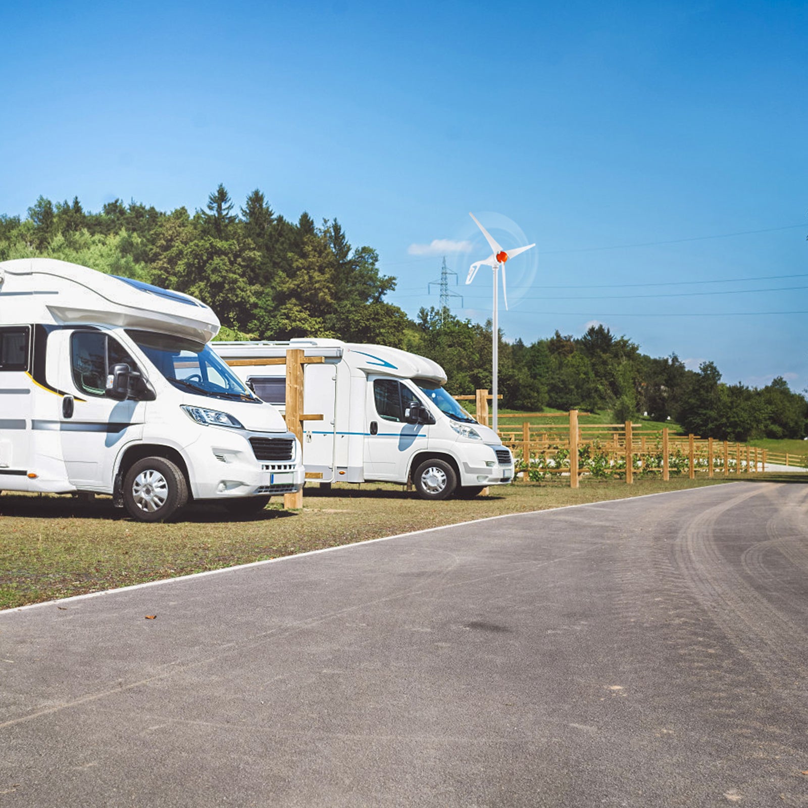 Générateur d'éolienne 500W avec anémomètre, kit d'éolienne 12 V, générateur d'énergie éolienne à 3 pales, contrôleur MPPT adapté pour la maison, VEVOR - 8
