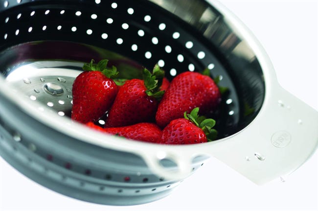 Scolapasta Pieghevole Rösle 24 Cm | Nero | Risparmio Spazio | Lavabile In Lavastoviglie - Foto 11