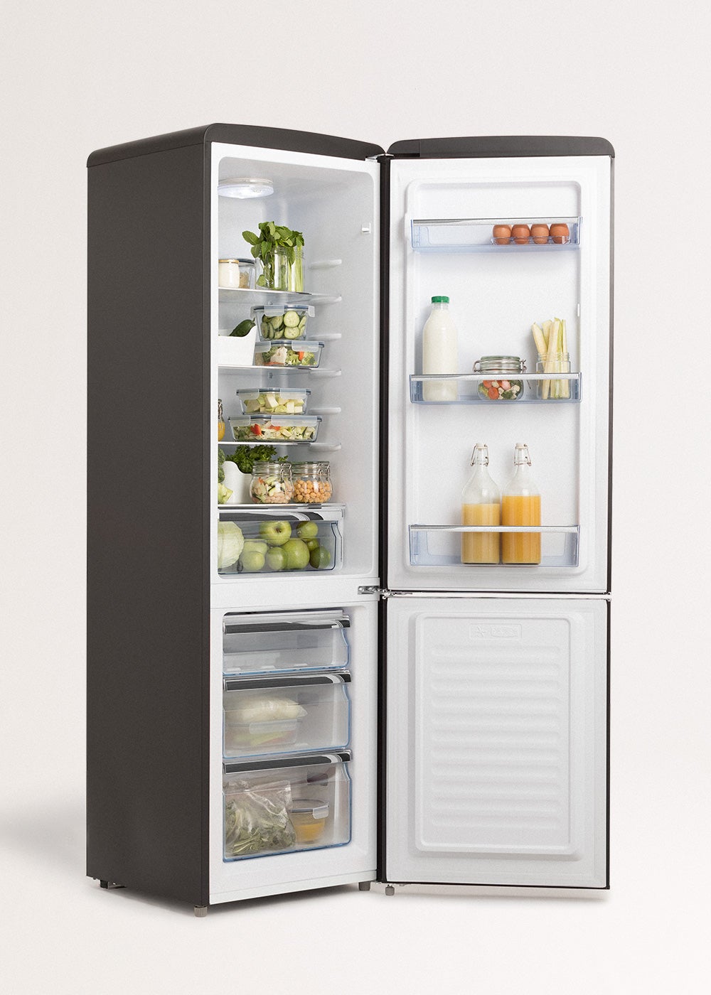 CREATE - FRIDGE STYLANCE 244L - Frigorífico Combi de estilo Retro - 6
