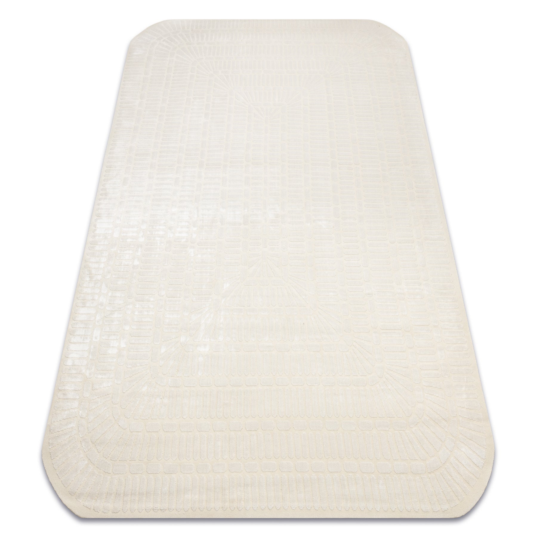 Dywan PEARL 53132A krem - Geometryczny, ekskluzywny, strukturalny 192x290 cm