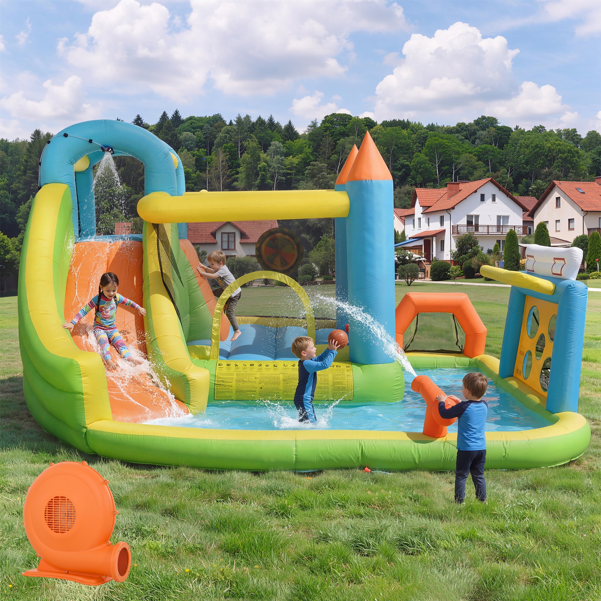 BALLON GONFLABLE POUR Enfants Jouet Qui Rebondit Gonflables Épaissir
