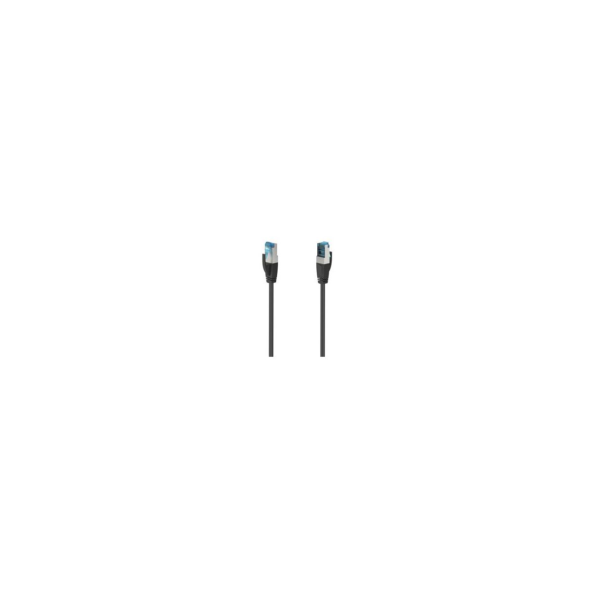 Kabel sieciowy Hama Cat6a 5 m czarny podwójna osłona S/FTP