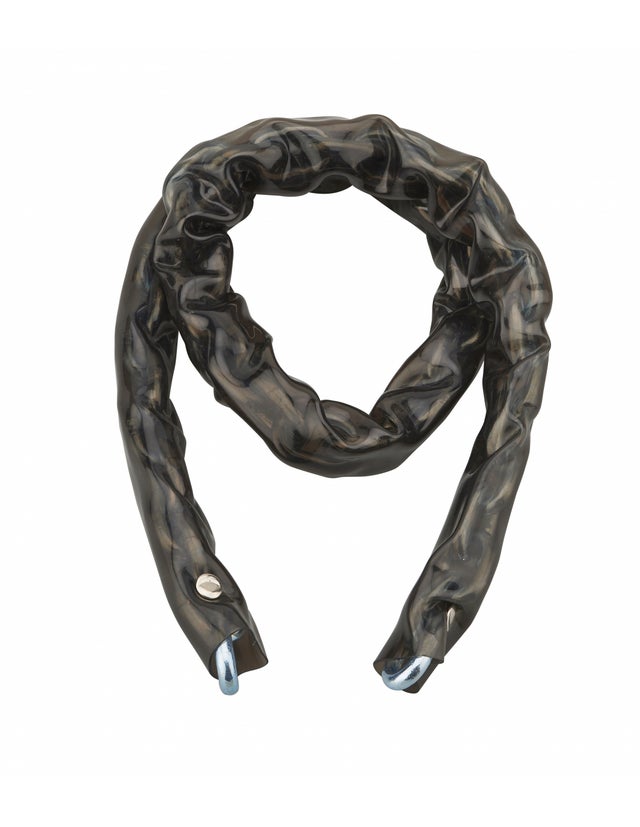 THIRARD - Chaîne acier cémenté zingué Loops, vélo, barrières, Ø 6mm, 0.9m, gaine PVC - THIRARD