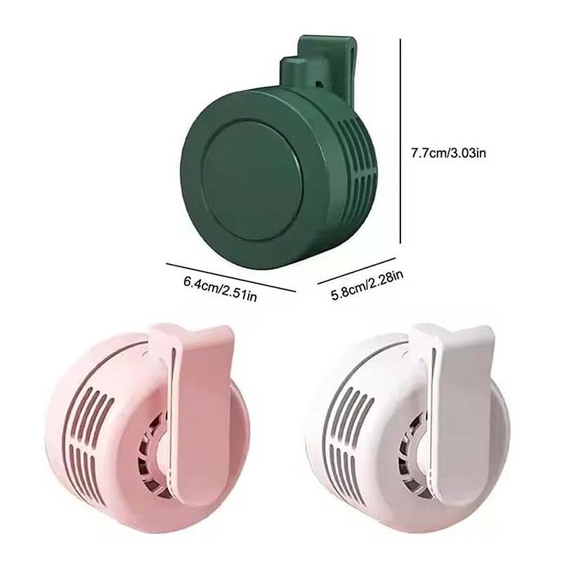 Petit Ventilateur De Bureau 4kom Portable Sans Fil Et Silencieux - Blanc