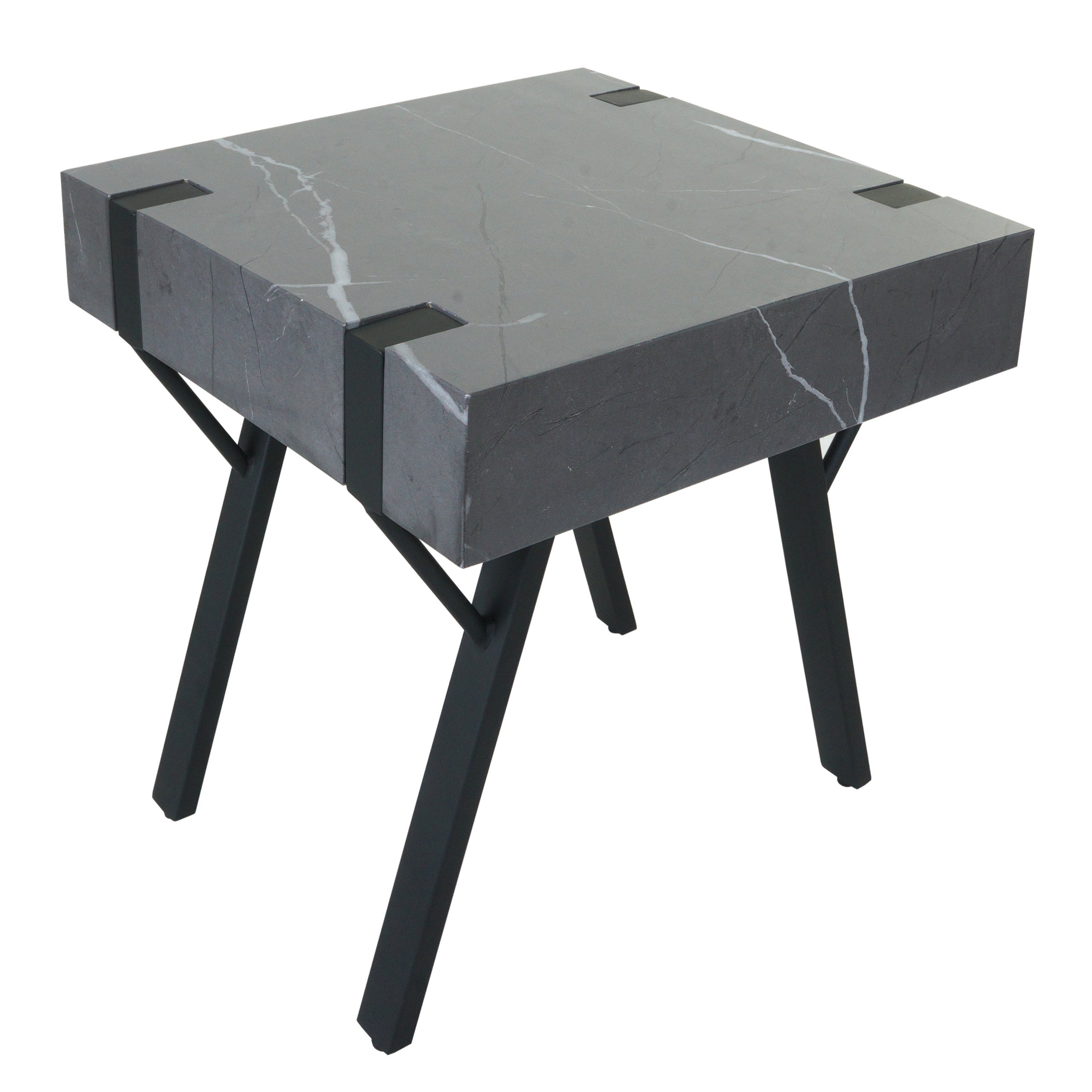 Table De Chevet En Bois Marron - 78x46x50 Cm - Occasion Bon état
