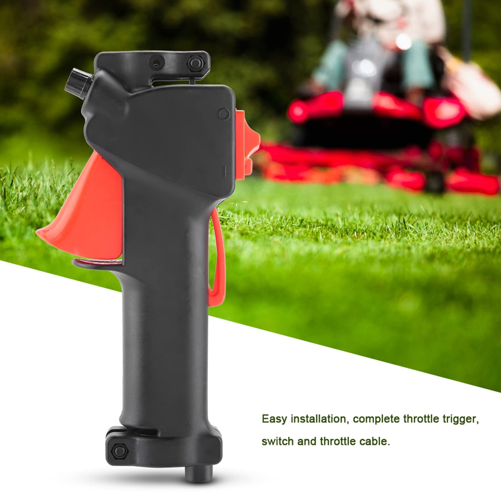 Interruttore per impugnatura del decespugliatore da 26 mm, cavo di attivazione dell'acceleratore, decespugliatore, accessori per la cura del prato e d - 6