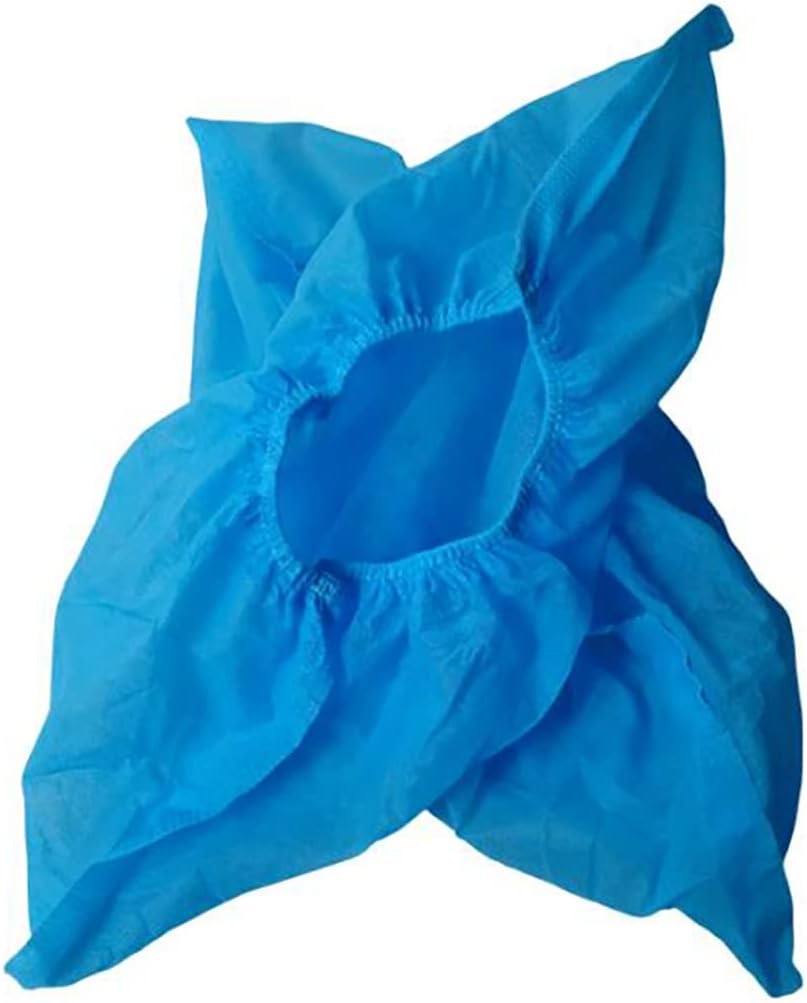 Lot 100 Surchaussures jetables protège chaussures Couvre-chaussure Tissu Non-tissés antidérapant - 2