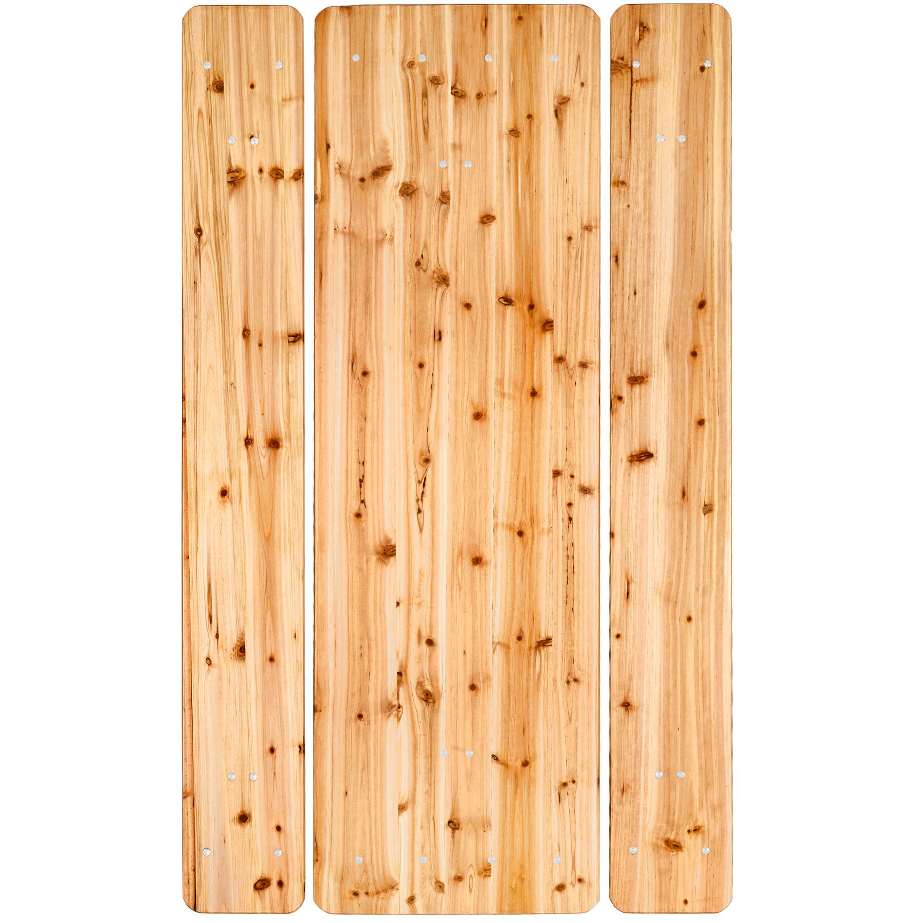 Ensemble de table et bancs en acier et bois 3 pièces pliables pour 8 personnes TECTAKE - 5