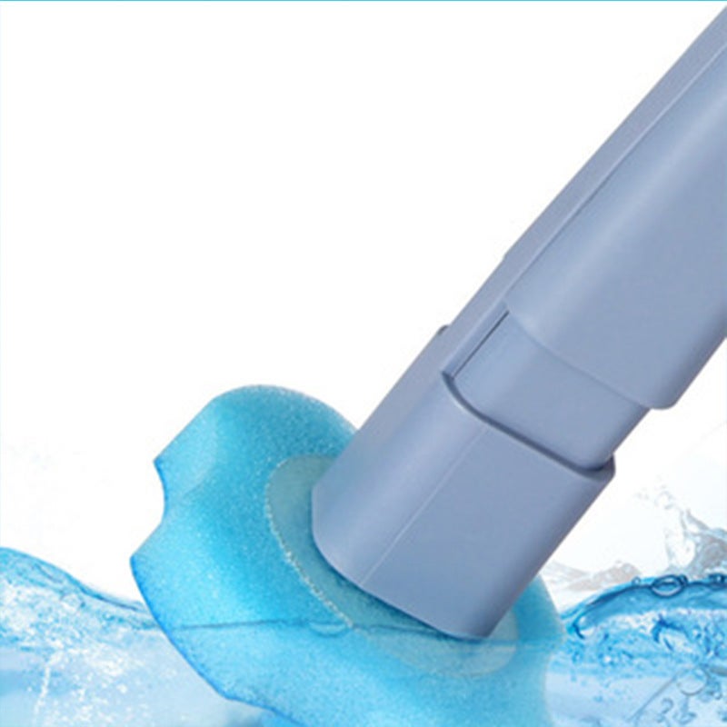 HOMEASY Scopino WC Silicone Con Supporto In Acciaio Inox, Spazzolino WC - Foto 9