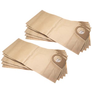 Vhbw 10x Sacchetti Sostituisce Kärcher 6.905-225.0 Per Aspirapolvere In Carta Marrone 33551237