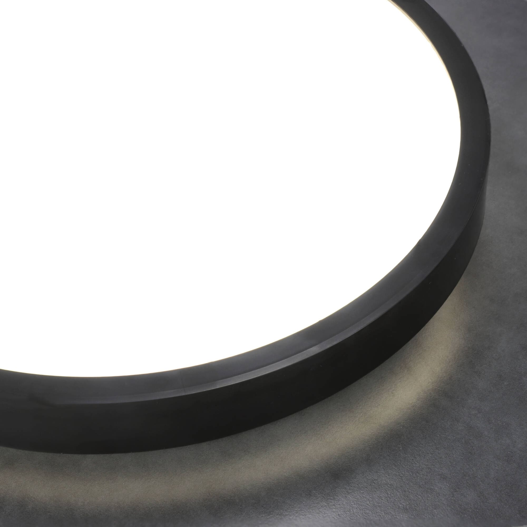 Plafon LED PERETI 18W czarny pierścień 29,5cm, 4000K barwa neutralna, 1800lm, IP44, 220-240V EDO SOLUTIONS - 4