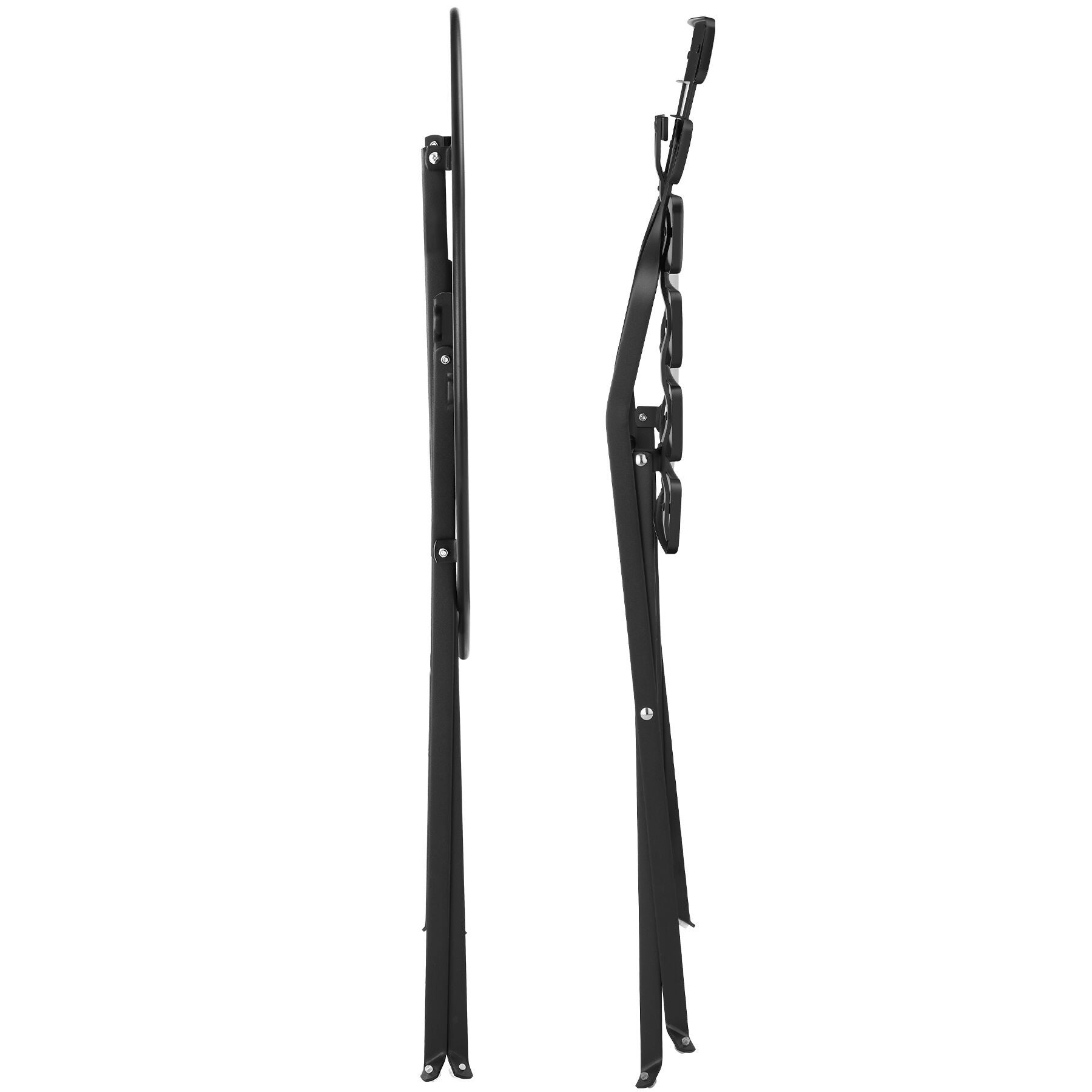 Set tavolo da bistrot nero, pieghevole per 2 persone TECTAKE - 5