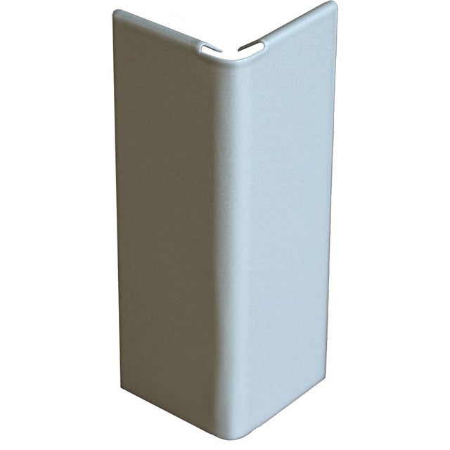 Jonction angle sortant pour profilé clipsable - JOUPLAST - 140 - Gris