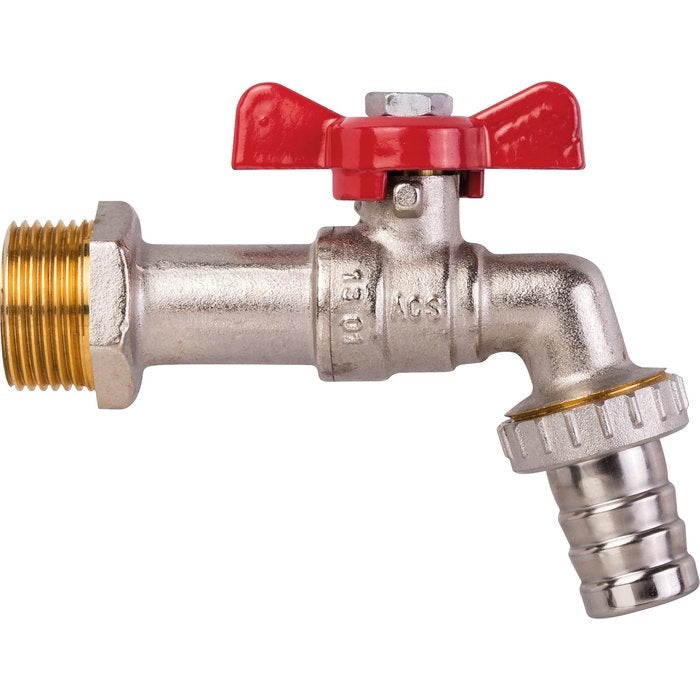 Robinet à Boisseau Sphérique PVC - Raccord Coulissant Pour Arrosage Jardin, Agriculture - Tailles 20 à 50 Mm - 7
