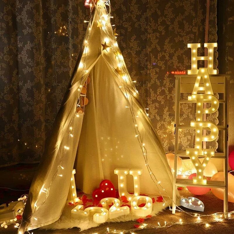 Guirlande Lumineuses Led 100M 1000Leds Extérieur, Eclairage Lumineux Décoration Noël Avec 8 Modes, Ip44 Étanche - Blanche Chaude - 4