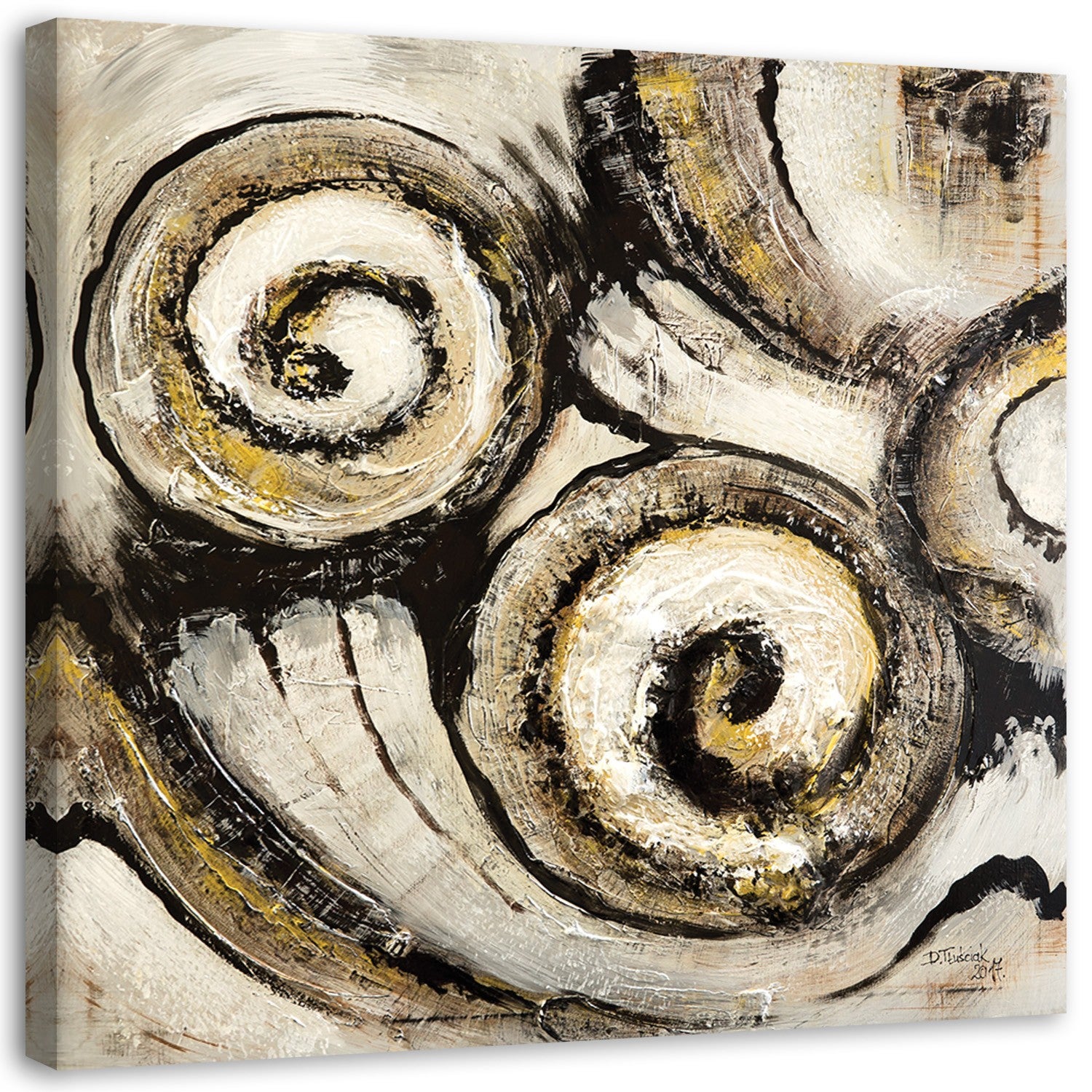Obraz na płótnie, Spirala 50x50