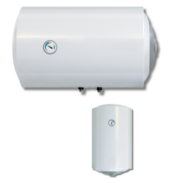 Scaldabagno elettrico 1200 W con controllo termostatico a sonda 80 Lt Mod. Swing plus - Orizzontale dx