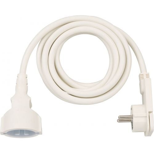 Alargador eléctrico IP20 H05VV-F3G1,5 de 3 m (Blanco) con clavija plana Brennenstuhl 1168980230 - 5