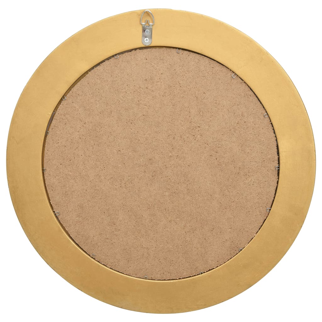 Espelho de parede estilo barroco dourado 50 cm- COMFORTXL - 4