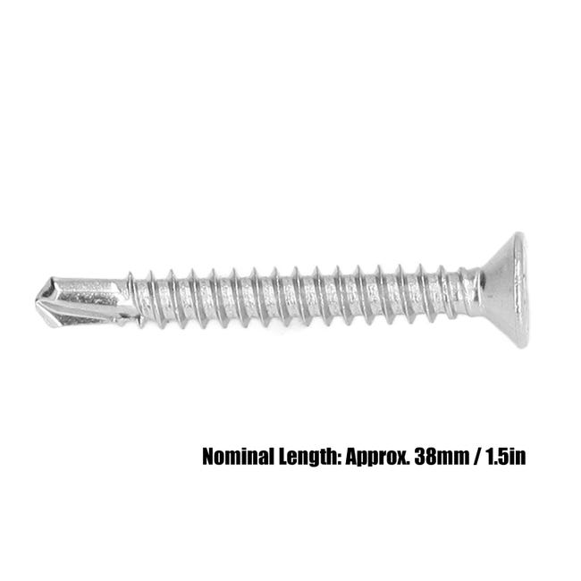 Vis Spax Lot de 400 vis acier tête fraisée torx, Diam.4 mm x L.45 mm Vis Spax Lot de 400 vis acier tête fraisée torx, Diam.4 mm x L.45 mm
