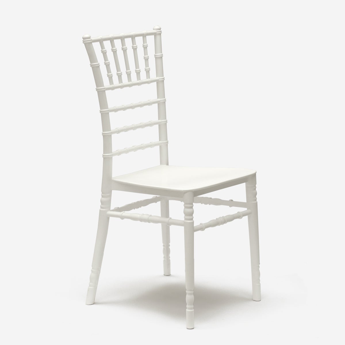 Sedia Bianca Stile Vintage per Catering Bar Ristoranti e Cucine