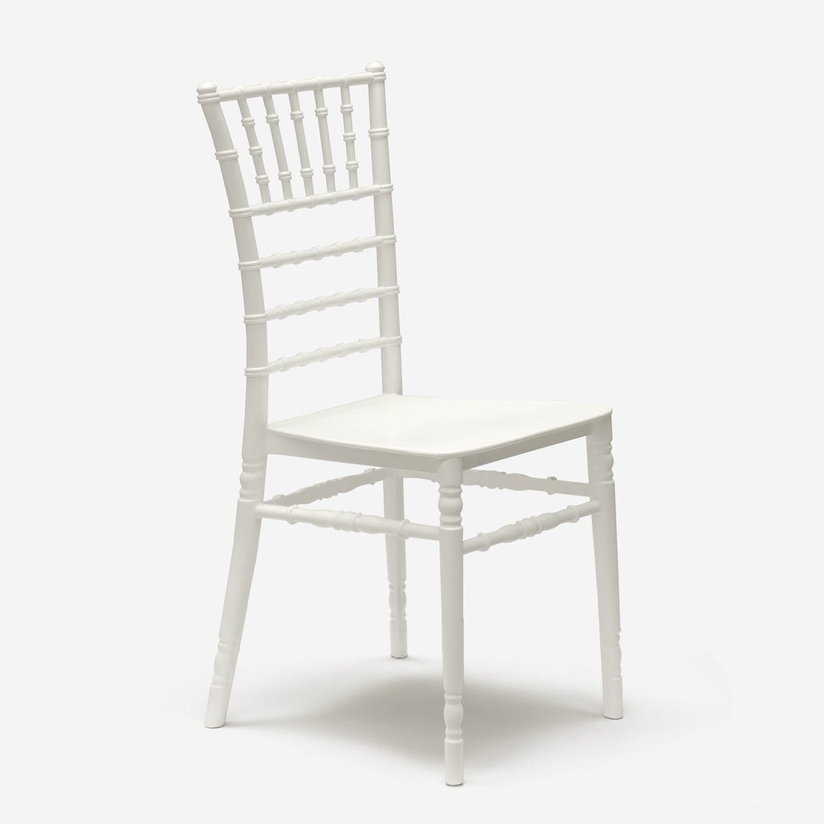 Sedia Bianca Stile Vintage per Catering Bar Ristoranti e Cucine