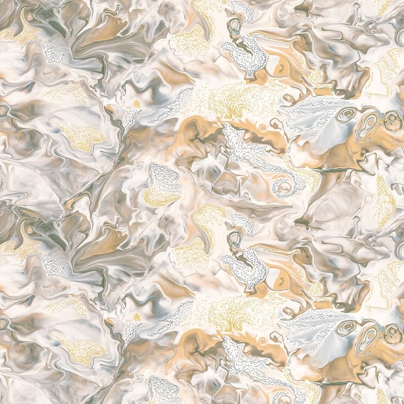 Martina Home Tovaglia in tela cerata Genil, 180 x 140 cm, colore: oro - 4