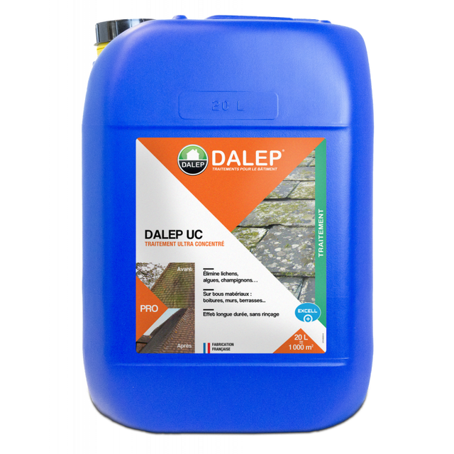 DALEP UC - Traitement anti-mousse ultra concentré 20L