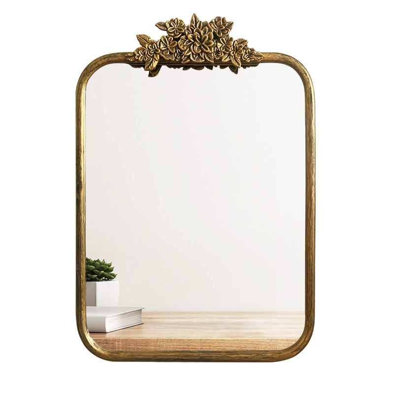 Duisburger-Rahmen24 Flex 35 - Specchio da Parete 85x30 cm con Cornice (Rame), Specchio su Misura con Striscia di Legno MDF da 35 mm di Larghezza e Parete Posteriore Robusta con Ganci