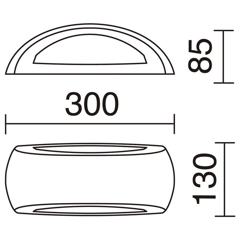 Plafond Dir/ind Capteur Calm Ip66 E27 Gr. - 4