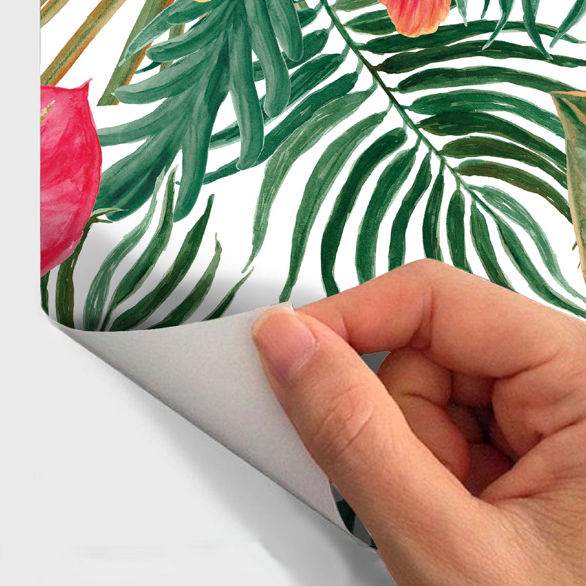 Adesivo carta da parati tropicale Coquimbo - Sticker adesivo - adesivi murali - 30x30cm - 4