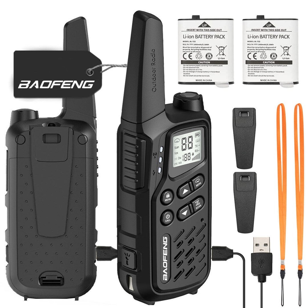 Walkie-talkie Baofeng BF-T25E Negro - 3