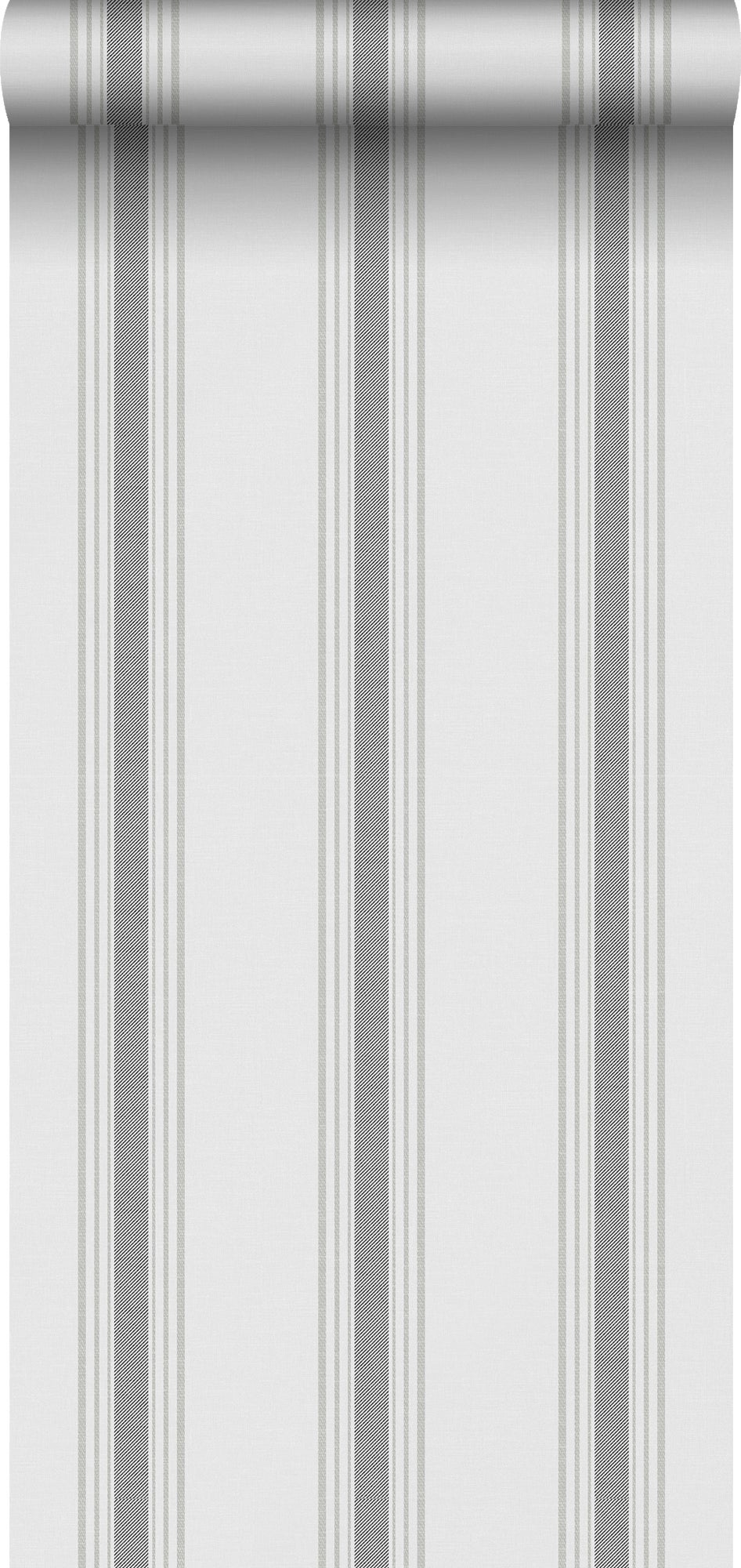 Tapeta paski ciemnoszarym - 53 cm x 10.05 m - SANDERS &amp; SANDERS