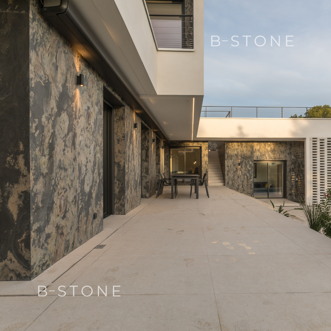 Feuille De Pierre 100% Naturelle B-Stone Everest 100 2400x1200mm - 2,88m2 - 5
