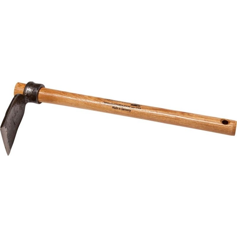 Houe Standard Avec Manche - 14cm Acier Forgé | Outil Jardinage Solide Pour Désherbage Et Binage