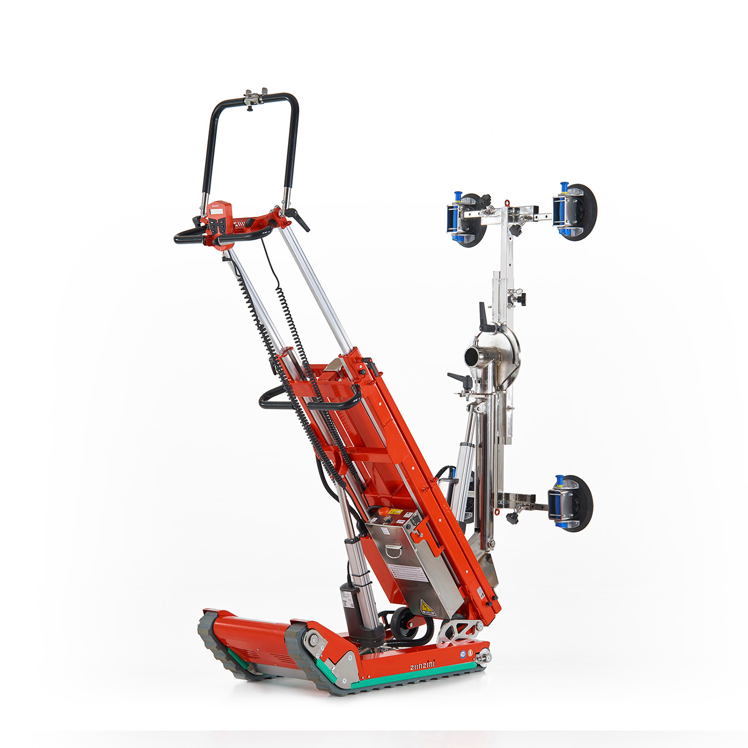 Carro sobe-escadas elétrico Skipper Lift GL para instalação de envidraçados 3x2,7 m ventosas manuais 300 kg - 2