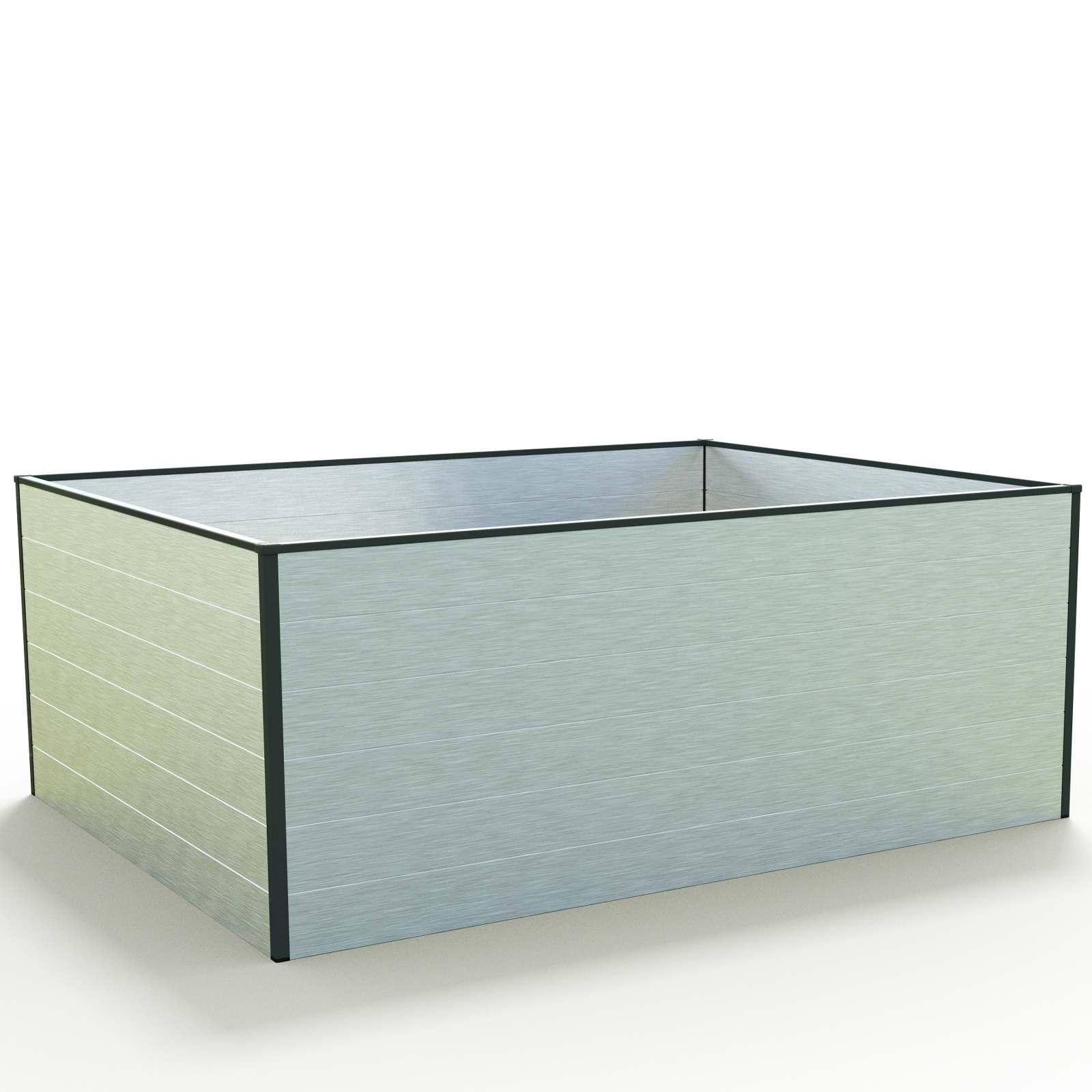 99 x 119 x 77 cm Grządka podwyższona, aluminium anodowane