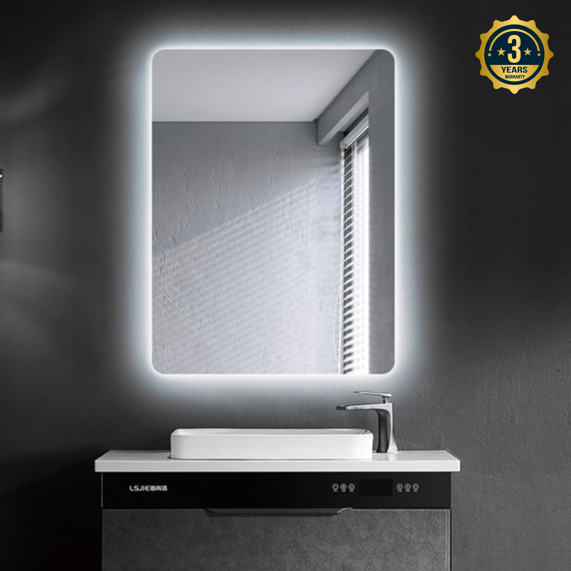 LEDIMEX - Espejo Baño con Luz | Espejo de Baño Grande | Espejo LED con ...