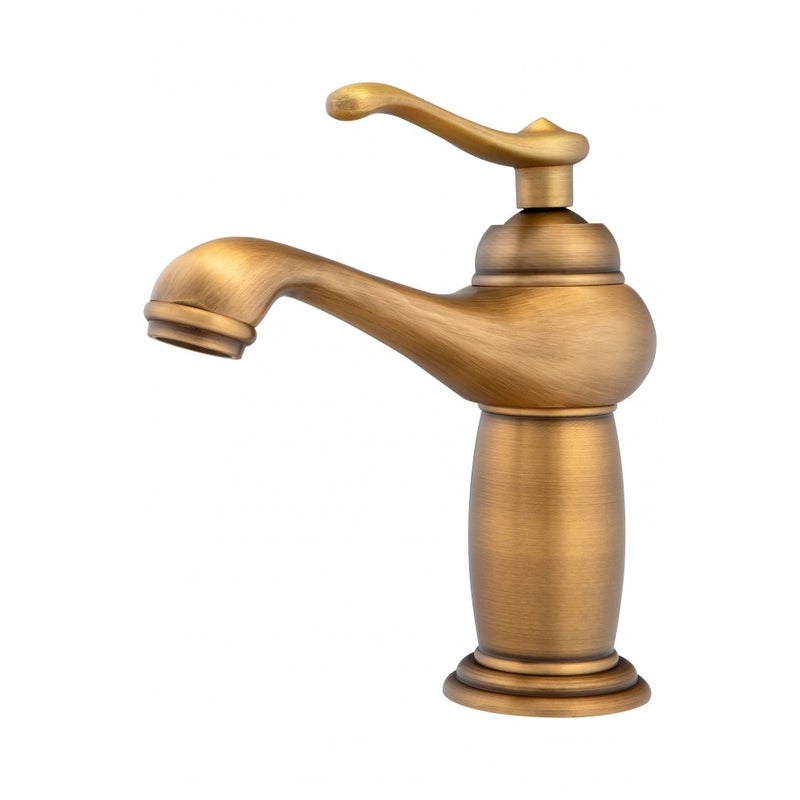 BATERIA UMYWALKOWA LORENZA STOJĄCA NISKA RETRO S-1155V STARE ZŁOTO