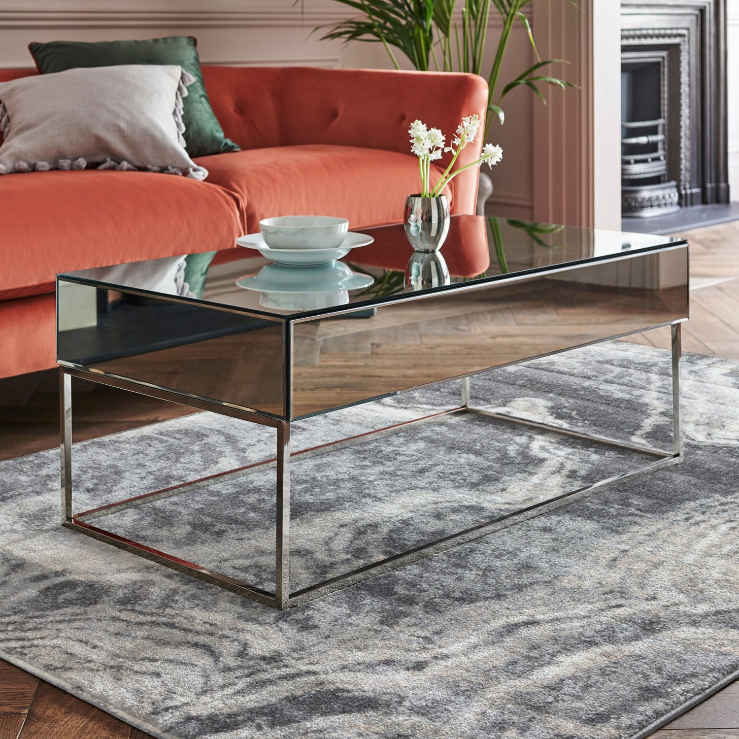 Dywan Mono 120x170 cm Marmur Antracytowy - 2