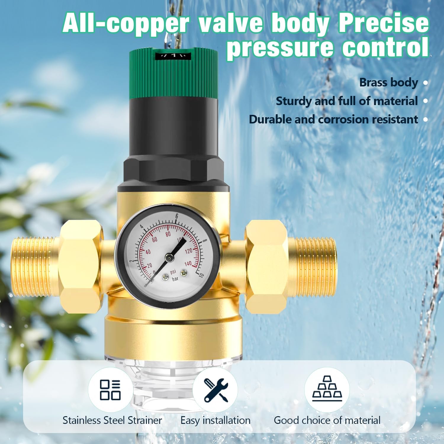 Réducteur de Pression d'Eau 3/4