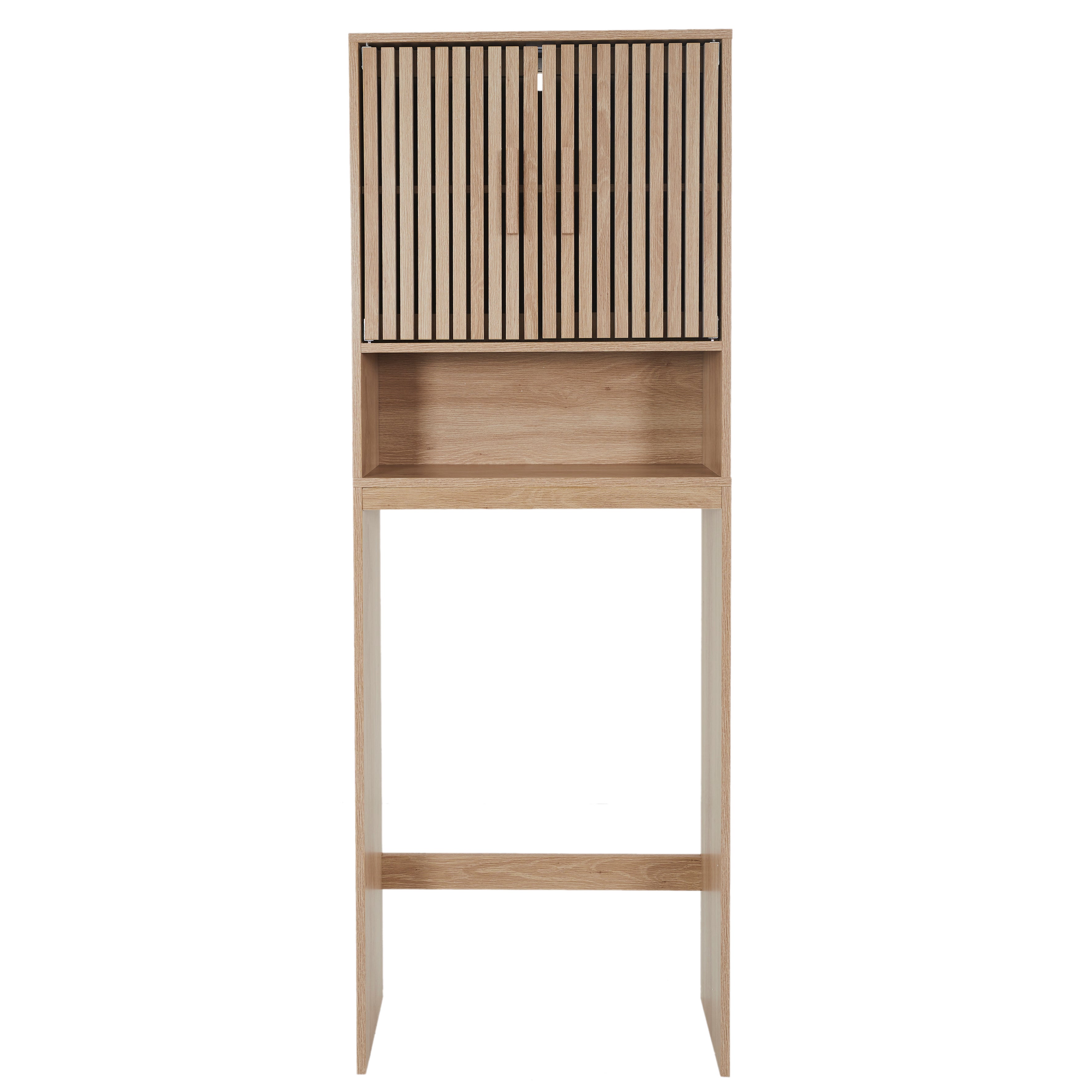 Meuble de Salle de Bain - HOME DECO FACTORY - Klaus - Rustique Chic - Marron - 2