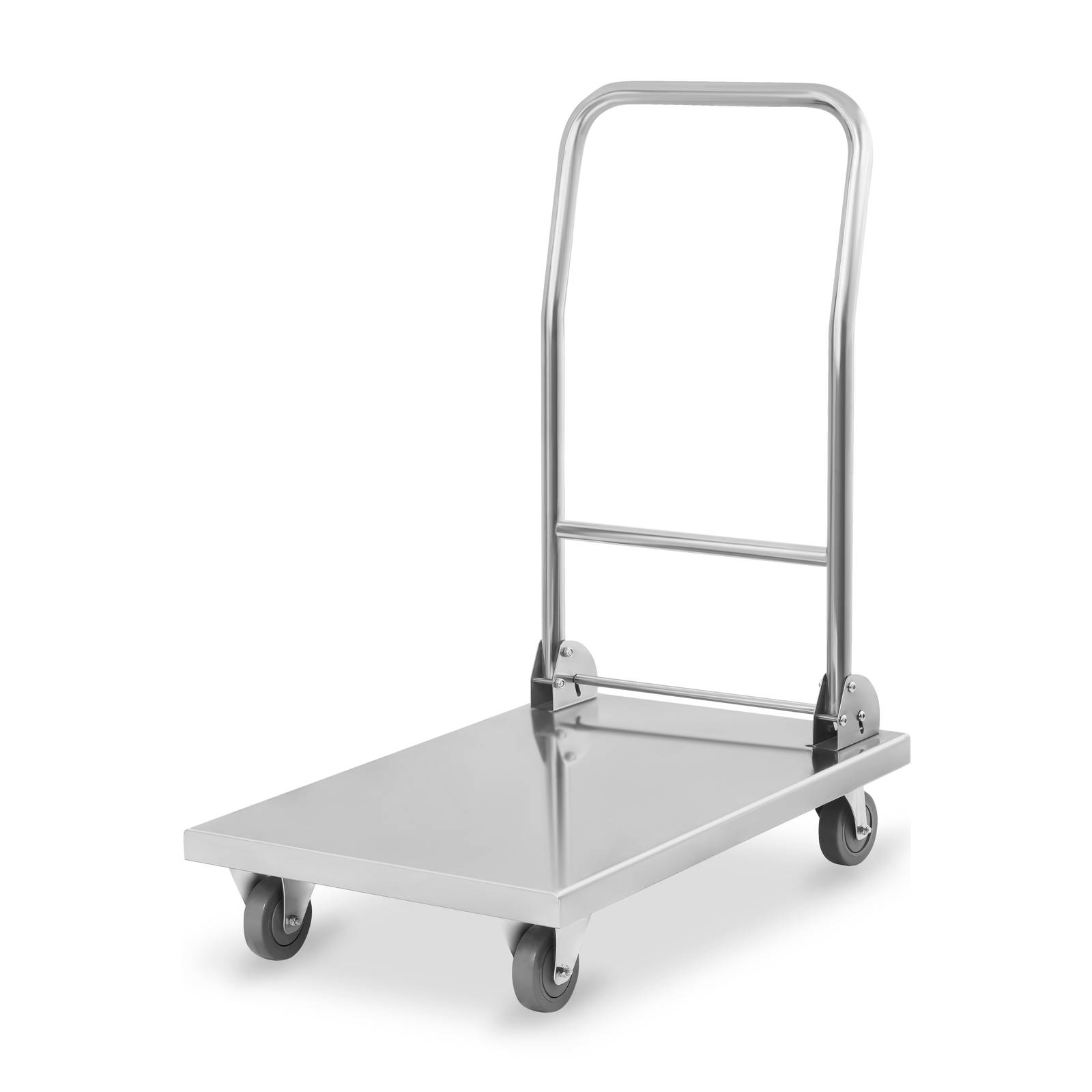 Carrello A Piattaforma Carrello Da Lavoro Con Piattaforma Acciaio Inox 400 Kg 90195721