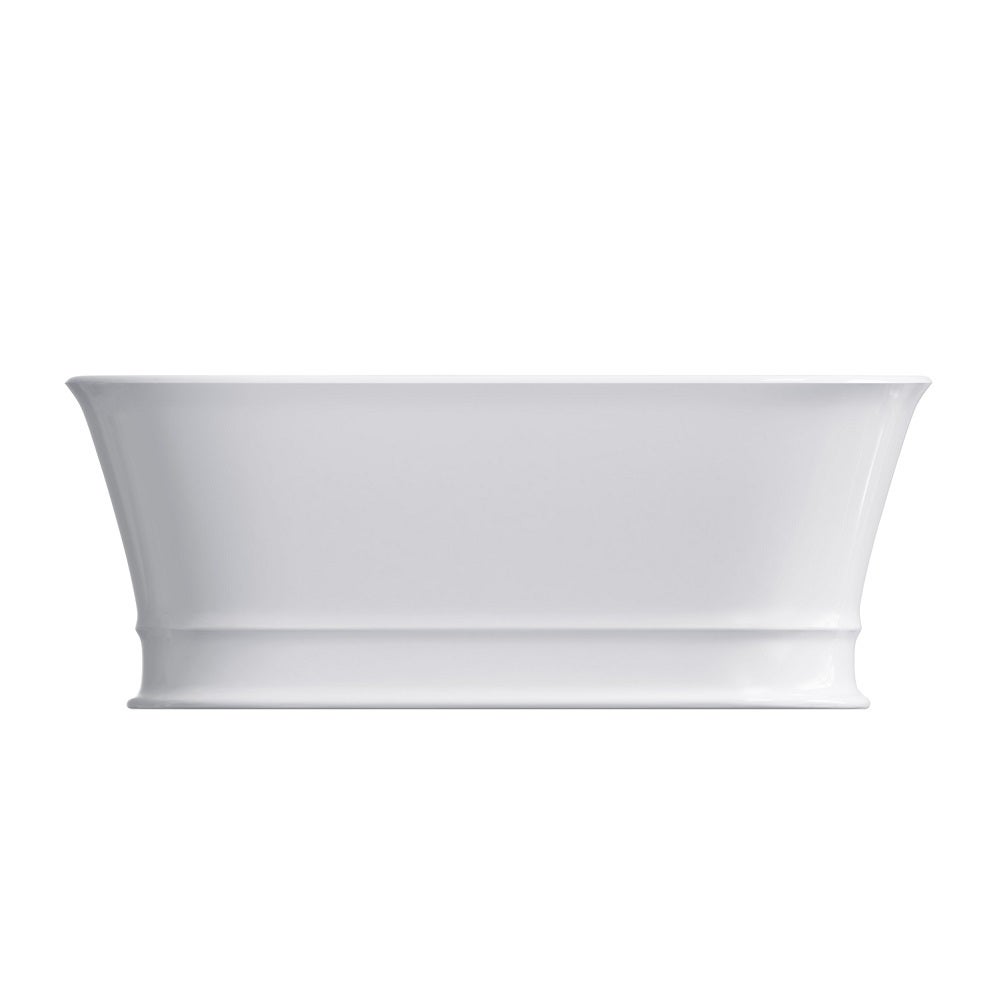 baignoire îlot OMNIRES CLASSICA M+ 160X79 CM couleur : blanc finition : brillant bonde et siphon inclus - 2