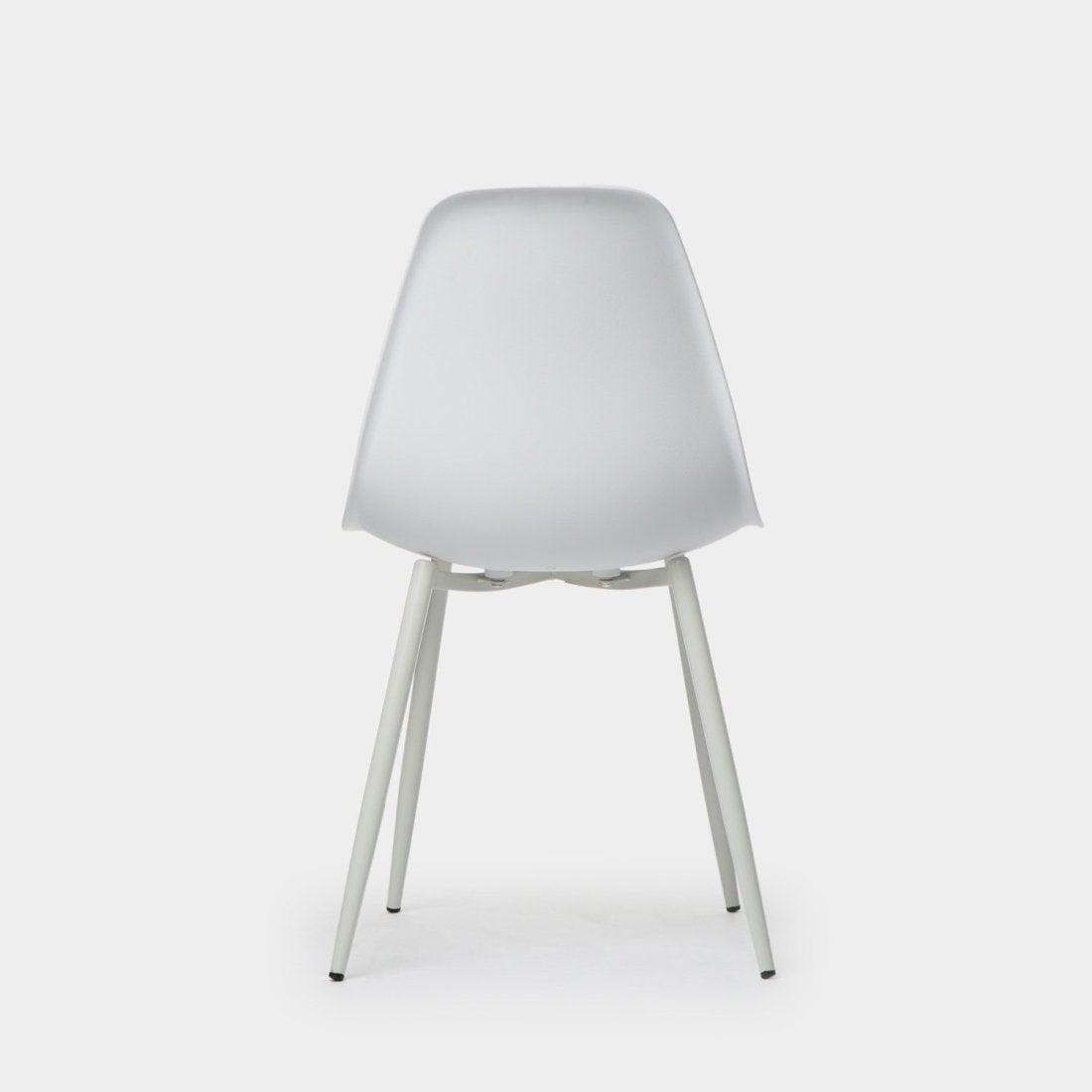 Sedia in polipropilene bianco Nina - 5