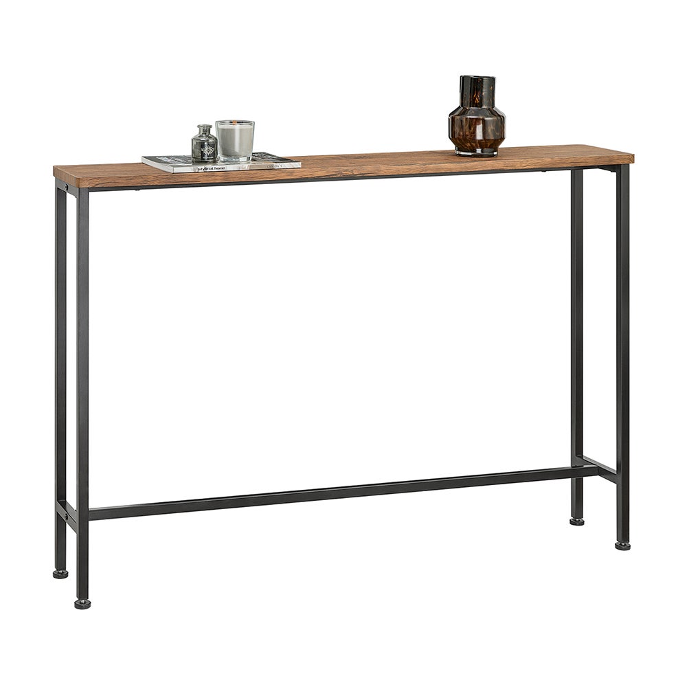 SoBuy Mały Półka Stół Stolik Konsola boczny Regał do sofy 120x20cm FSB19-XL-N