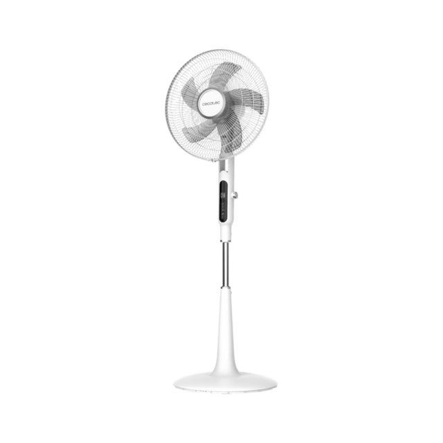 Cecotec Ventilatore da terra con telecomando EnergySilence 1600 Moskito, 65 W, funzione repellente per zanzare, timer, controllo touch, display LED, 1