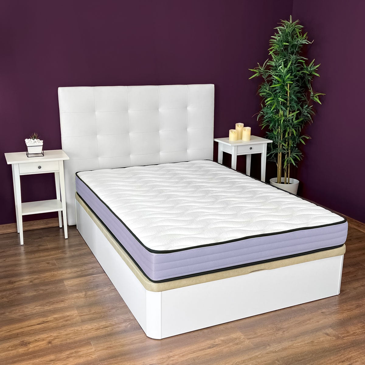 Colchón 135 x 200 Viscoelastico Visco Junior Reversible, Ideal para Camas Nido y Habitaciones Juveniles - 3