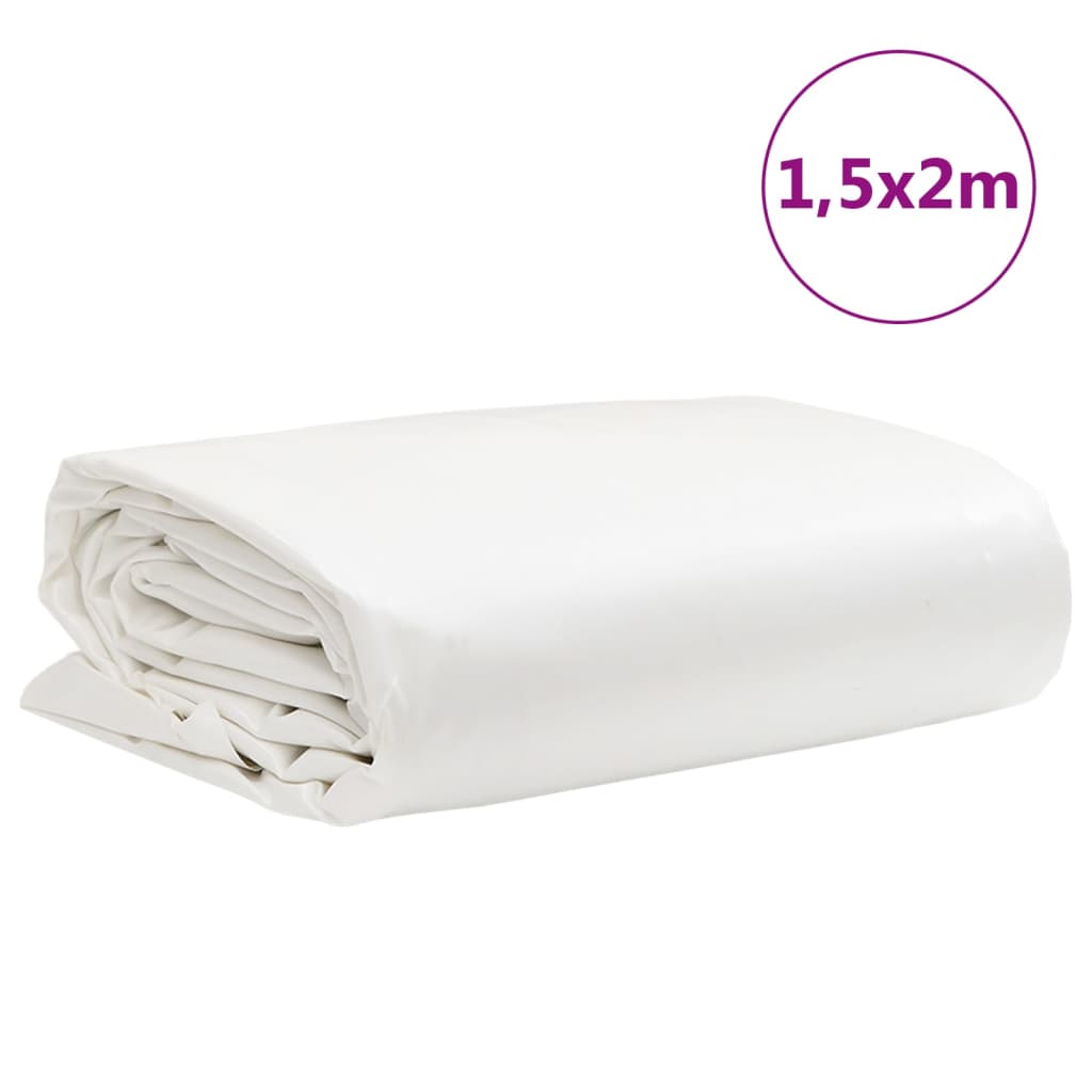 Lona branca 1,5x2 m 650 g/m2 - COMFORTXL - 9