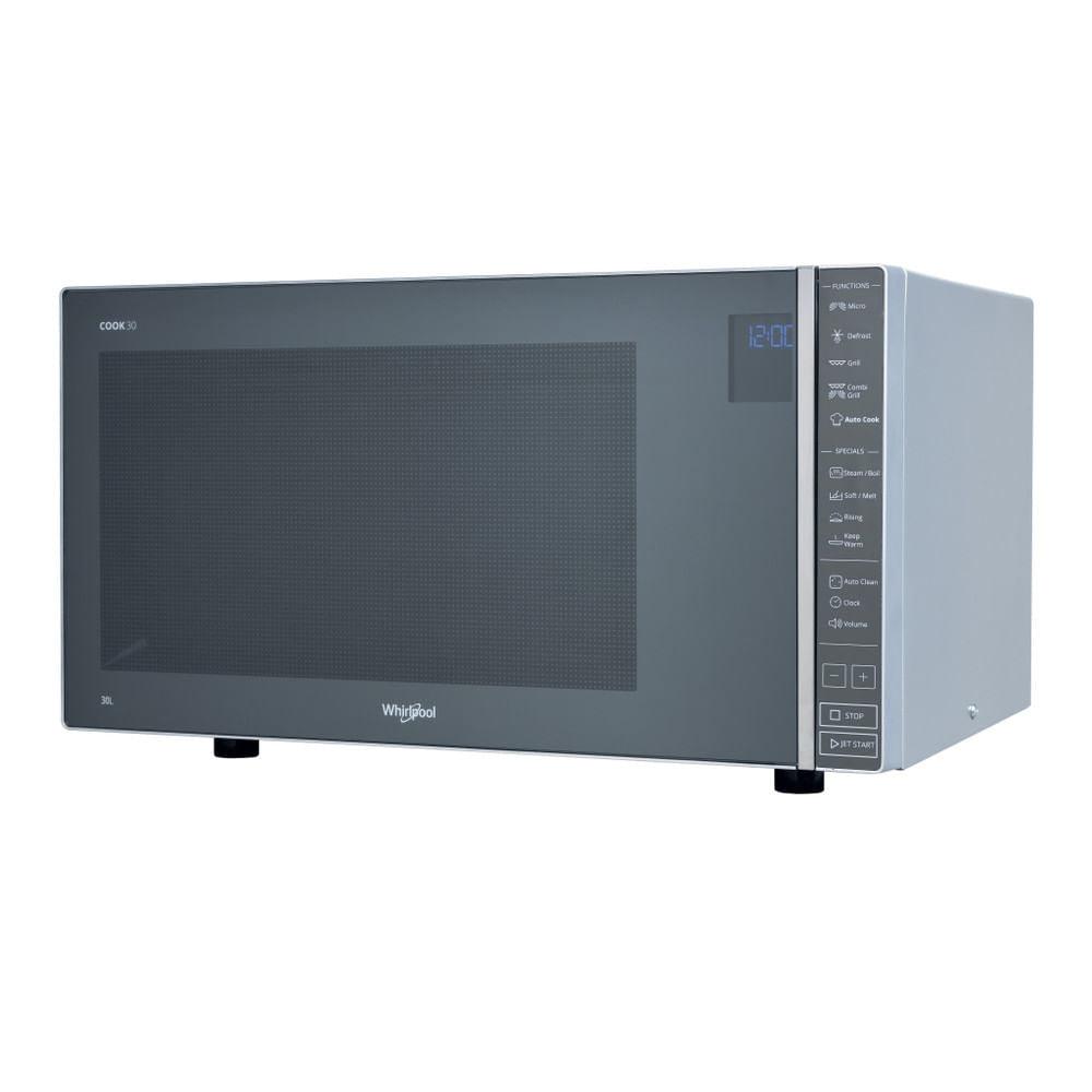 Horno microondas combinado whirlpool mwp 304 m 30 l 900 w espejo